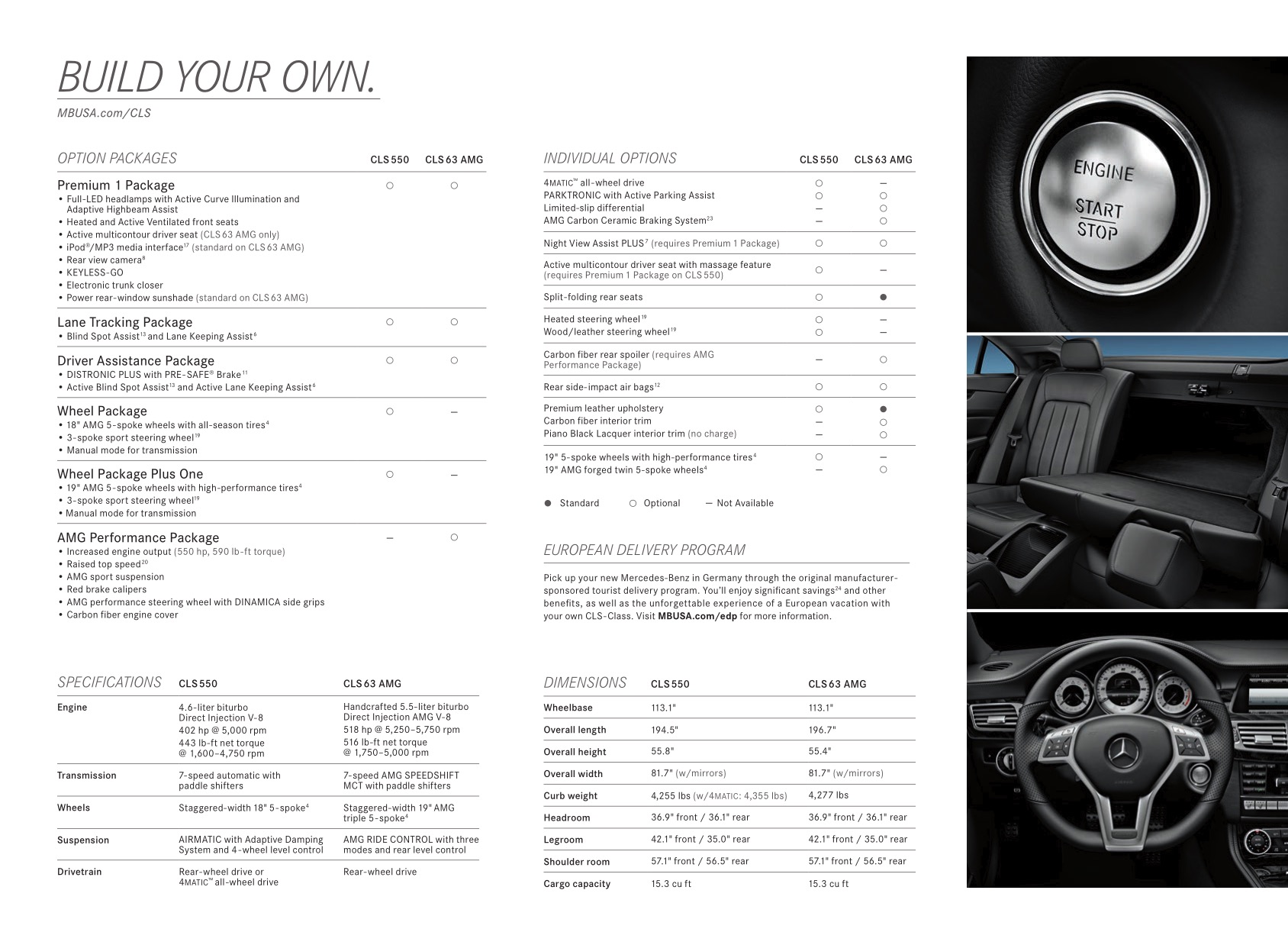 2013 Mercedes-Benz CLS-Class Brochure Page 7